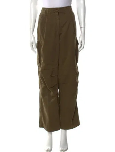 Pre-owned Me+em Wide Leg Pants In Brown
