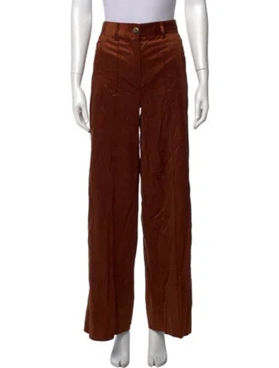 Pre-owned Me+em Wide Leg Pants In Brown