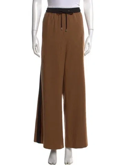 Pre-owned Me+em Wide Leg Pants In Brown