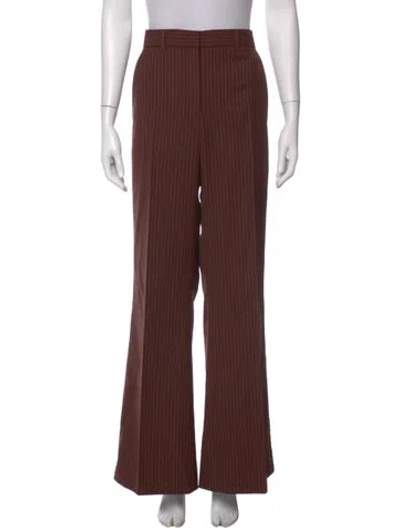 Pre-owned Me+em Wide Leg Pants In Brown