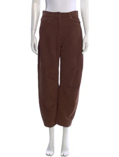 Pre-owned Me+em Wide Leg Pants In Brown