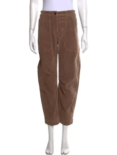Pre-owned Me+em Wide Leg Pants In Brown