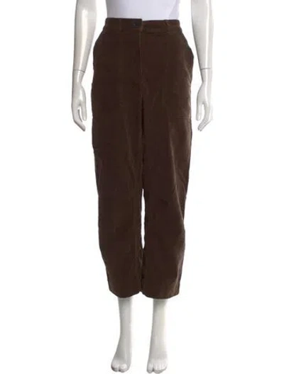 Pre-owned Me+em Wide Leg Pants In Brown
