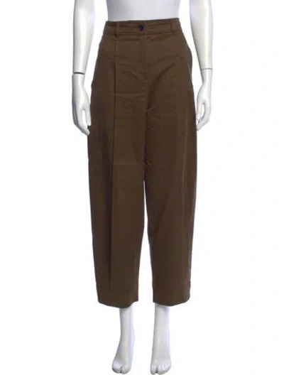 Pre-owned Me+em Wide Leg Pants In Brown