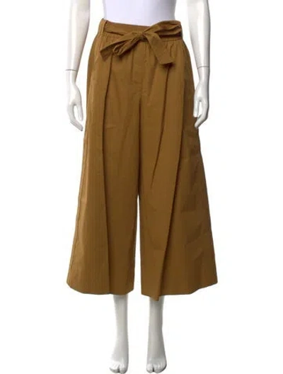 Pre-owned Me+em Wide Leg Pants In Brown