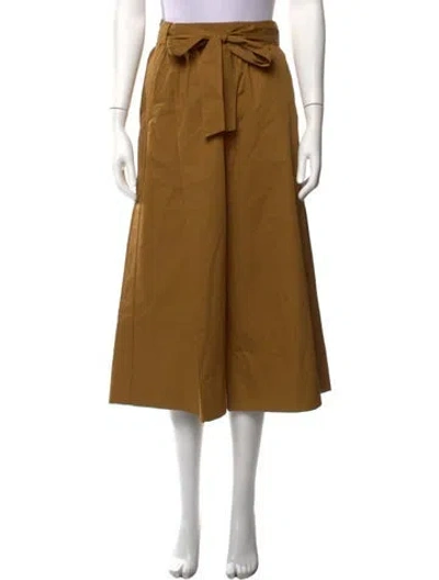 Pre-owned Me+em Wide Leg Pants In Brown