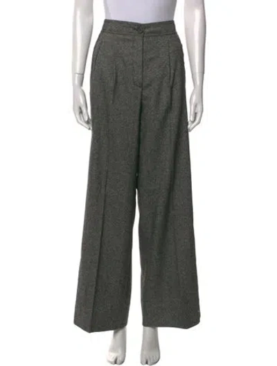 Pre-owned Me+em Wide Leg Pants In Green
