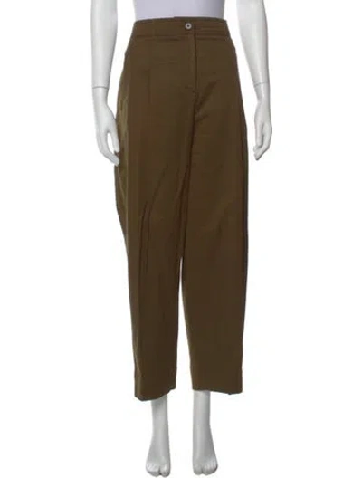 Pre-owned Me+em Wide Leg Pants In Green