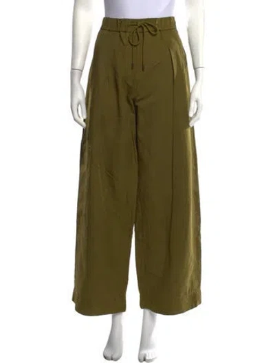 Pre-owned Me+em Wide Leg Pants In Green
