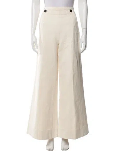 Pre-owned Me+em Wide Leg Pants In Neutral