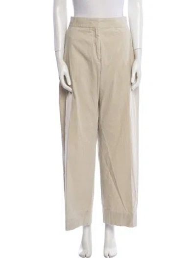 Pre-owned Me+em Wide Leg Pants In Neutral