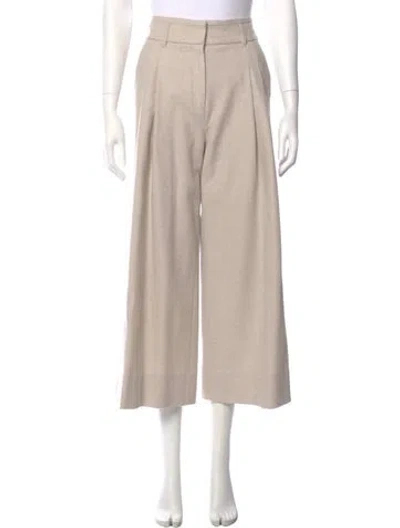 Pre-owned Me+em Wide Leg Pants In Neutral