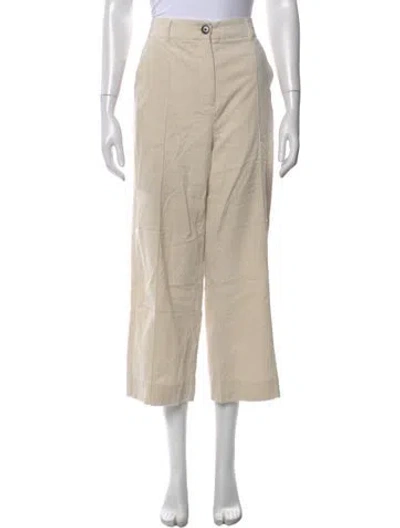 Pre-owned Me+em Wide Leg Pants In Neutral