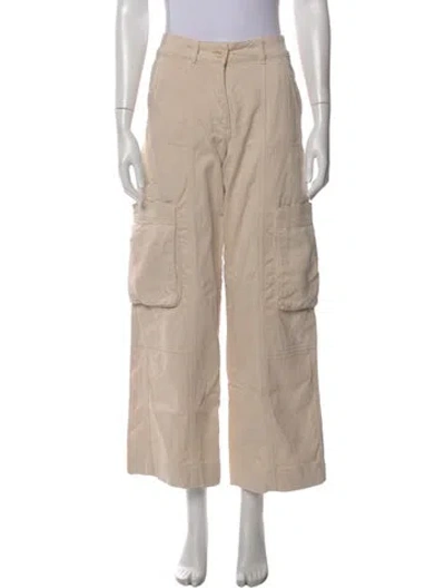 Pre-owned Me+em Wide Leg Pants In Neutral