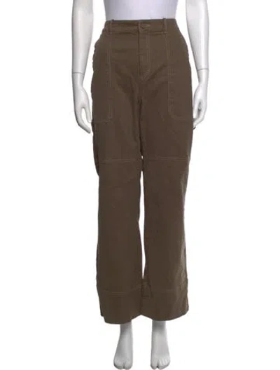 Pre-owned Me+em Wide Leg Pants In Neutrals
