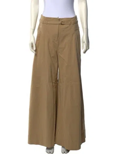 Pre-owned Me+em Wide Leg Pants In Neutrals