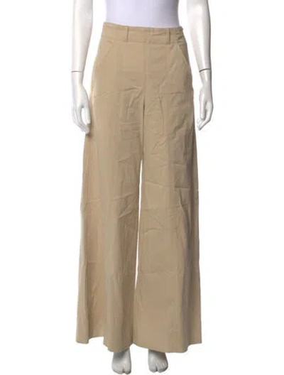 Pre-owned Me+em Wide Leg Pants In Neutrals