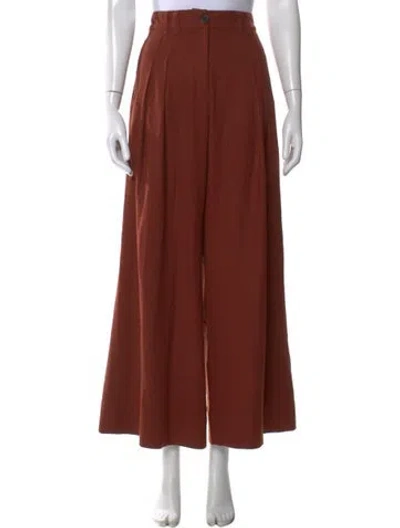 Pre-owned Me+em Wide Leg Pants In Orange