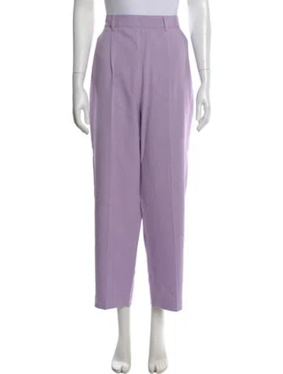 Pre-owned Me+em Wide Leg Pants In Purple