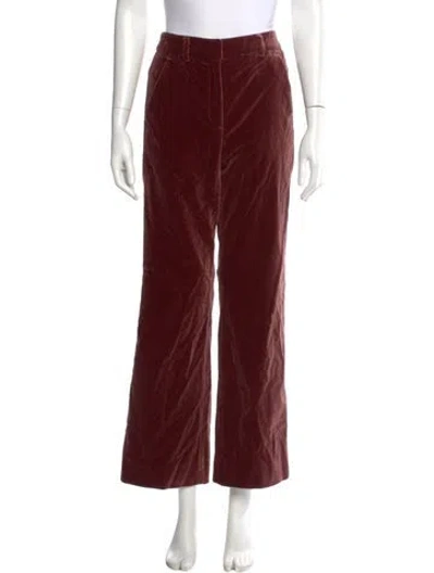 Pre-owned Me+em Wide Leg Pants In Red