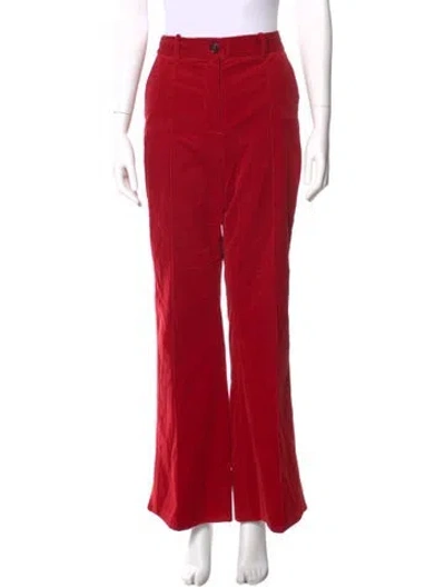 Pre-owned Me+em Wide Leg Pants In Red