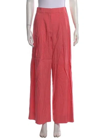 Pre-owned Me+em Wide Leg Pants In Red