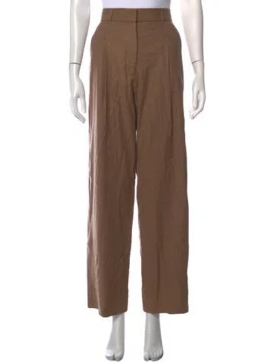 Pre-owned Me+em Wide Leg Pants W/ Tags In Brown