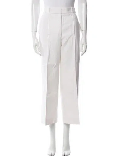Pre-owned Me+em Wide Leg Pants In White