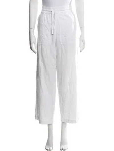 Pre-owned Me+em Wide Leg Pants In White