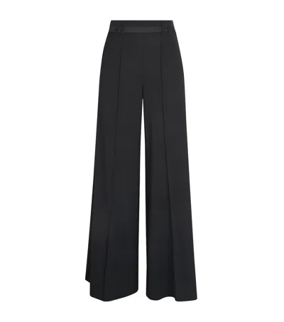 Me+em Wide-leg Tux Trouser In Black