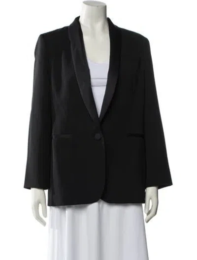 Pre-owned Me+em Wool Blazer In Black