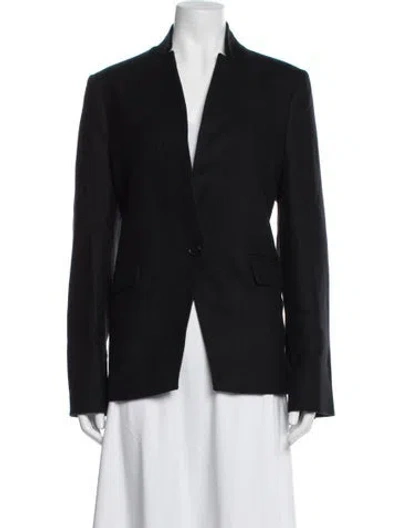 Pre-owned Me+em Wool Blazer In Black