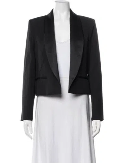 Pre-owned Me+em Wool Blazer In Black