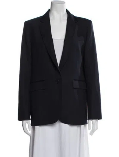 Pre-owned Me+em Wool Blazer In Blue
