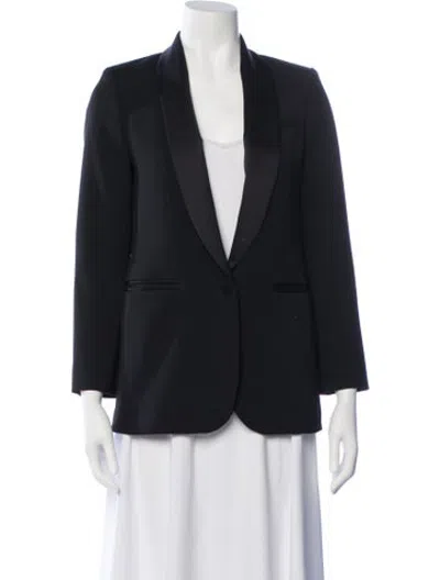 Pre-owned Me+em Wool Blazer In Blue