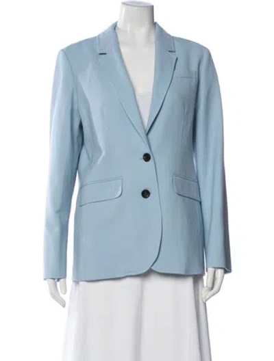 Pre-owned Me+em Wool Blazer W/ Tags In Blue