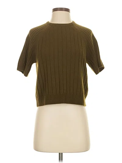 Pre-owned Me+em Wool Cardigan Sweater In Brown
