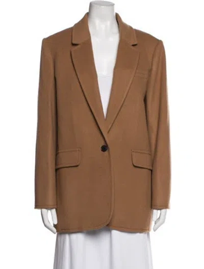 Pre-owned Me+em Wool Coat W/ Tags In Brown
