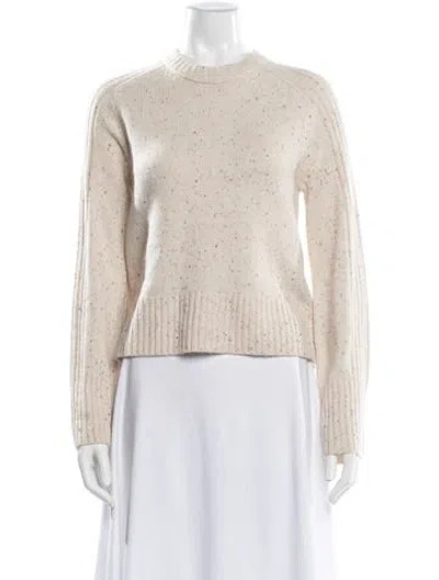 Pre-owned Me+em Wool Crew Neck Sweater In Neutral