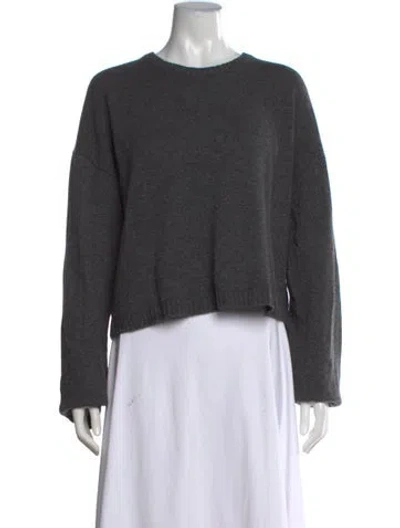 Pre-owned Me+em Wool Crew Neck Sweater W/ Tags In Grey