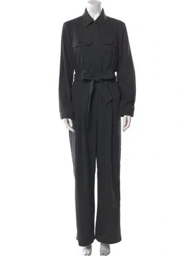 Pre-owned Me+em Wool Jumpsuit In Gray