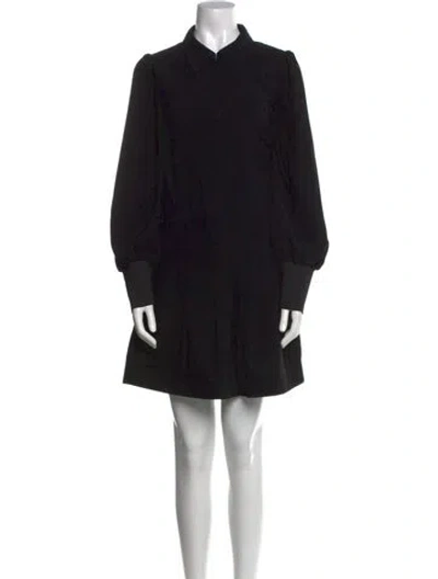Pre-owned Me+em Wool Knee-length Dress W/ Tags In Black