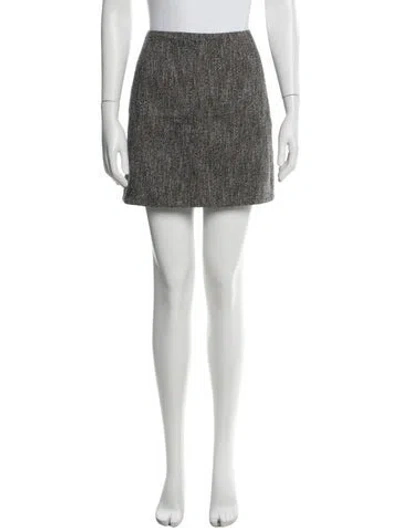 Pre-owned Me+em Wool Mini Skirt In Multi