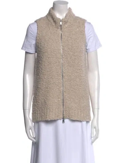 Pre-owned Me+em Wool Mock Neck Sweater W/ Tags In Neutral