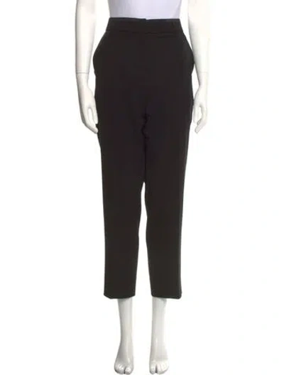 Pre-owned Me+em Wool Straight Leg Pants In Black