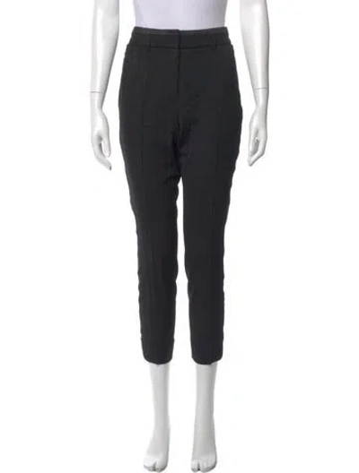 Pre-owned Me+em Wool Straight Leg Pants In Black