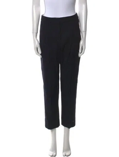 Pre-owned Me+em Wool Straight Leg Pants In Multi