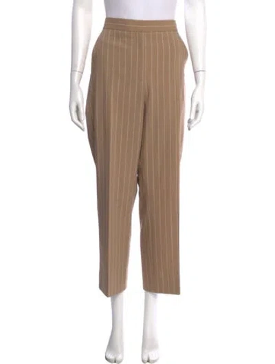 Pre-owned Me+em Wool Straight Leg Pants In Neutral