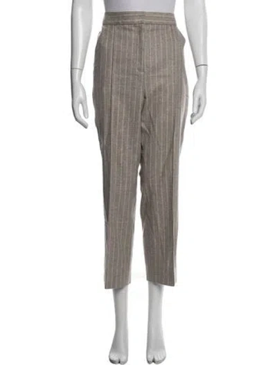 Pre-owned Me+em Wool Straight Leg Pants W/ Tags In Gray