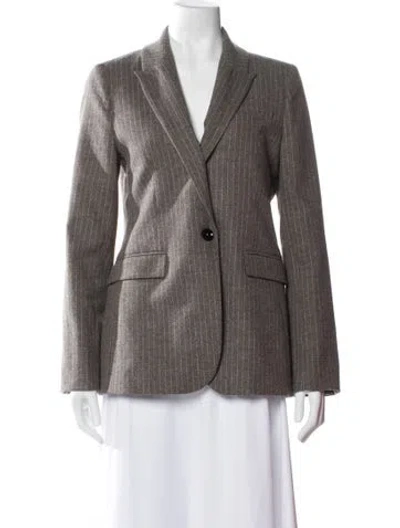 Pre-owned Me+em Wool Striped Pantsuit In Multi